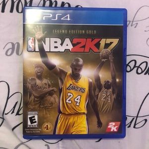 PS4 NBA 2K17 LEGEND EDITION GOLD